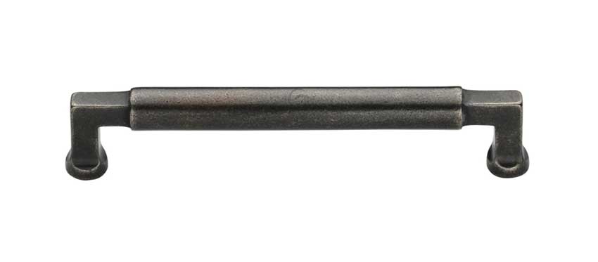 Rustic Pewter Bauhaus Cabinet Pull Handle