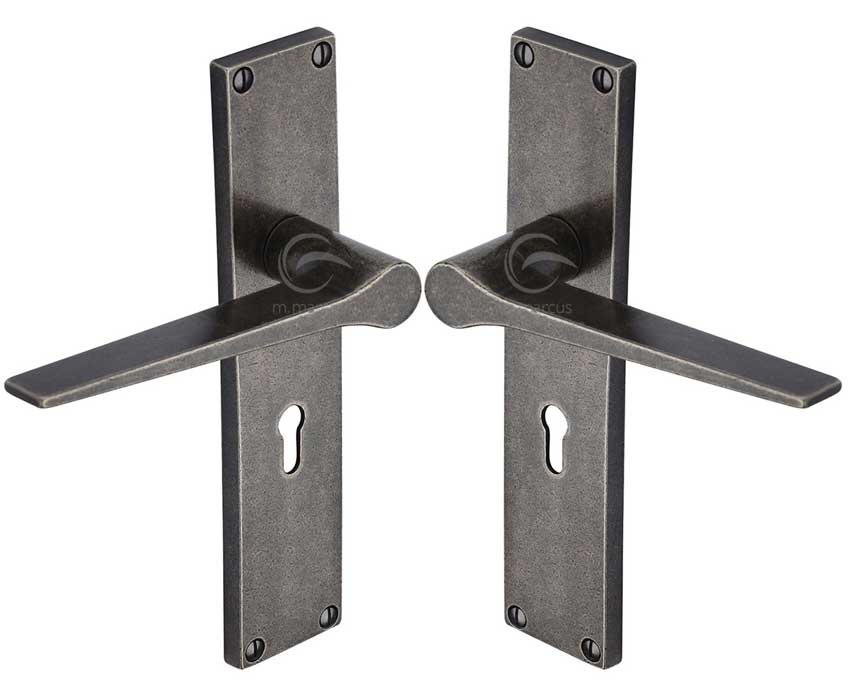 Rustic Pewter Gio Door Handles