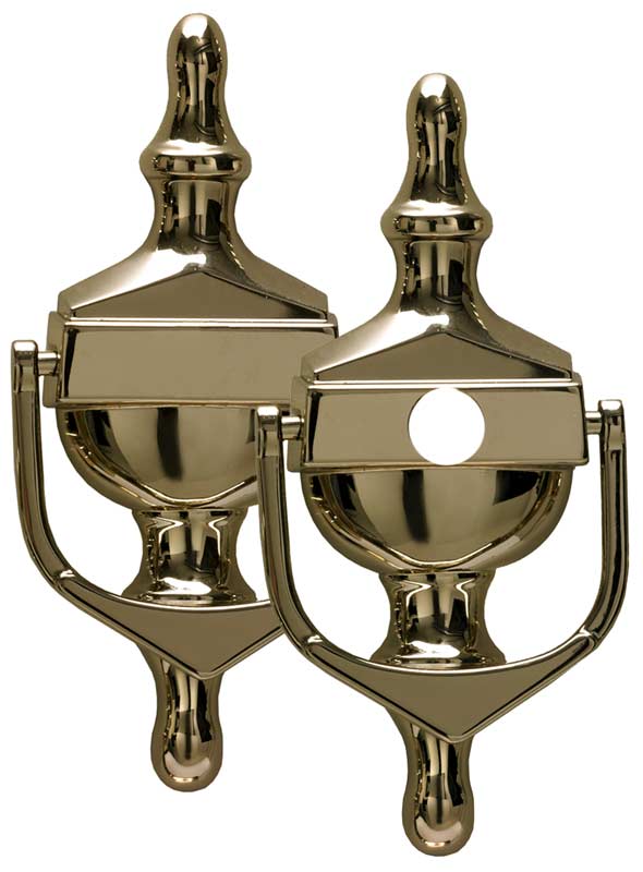 Fab&Fix Victorian Hardex Gold Urn uPVC Door Knocker 162x76mm