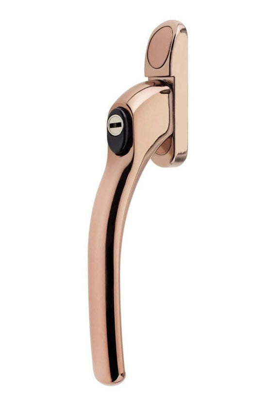 Connoiseur uPVC Locking Window Handle Hardex Rose