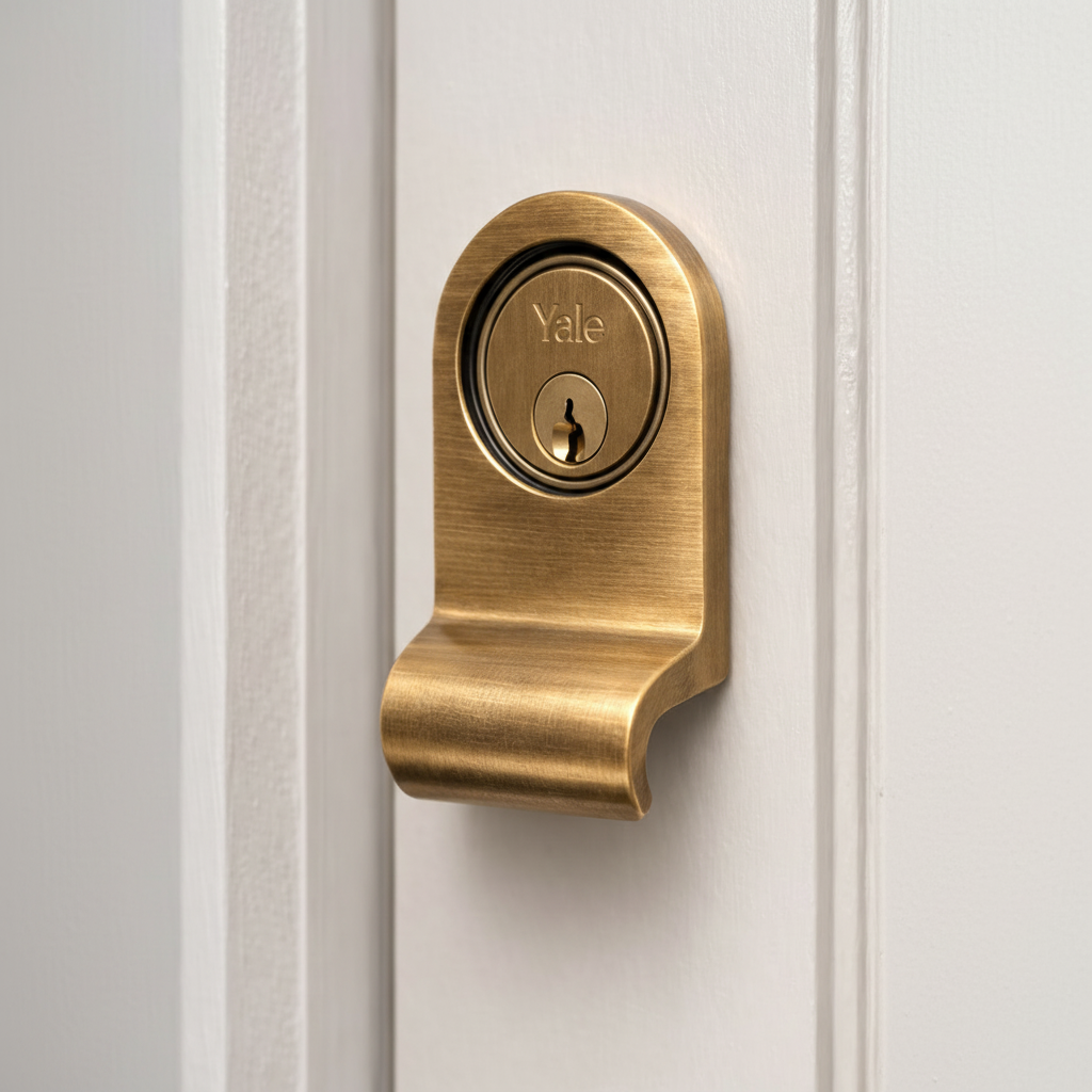 Heritage V930 Antique Brass Cylinder Pull 84x45mm