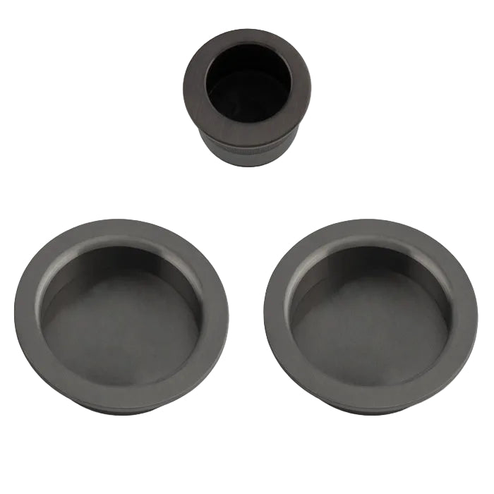 Dark Bronze Sliding Door Pull Kit 60mm