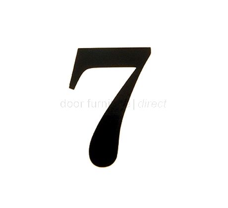 51mm Adhesive Black Numerals and Letters