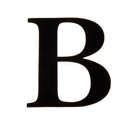 51mm Adhesive Black Numerals and Letters