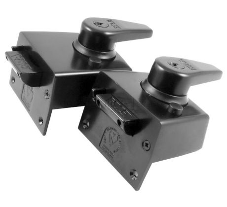 Era British Standard High Security Black Nightlatch