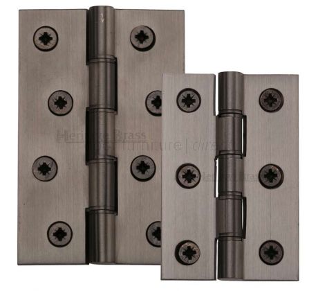 Matt Bronze Butt Hinges In Pairs