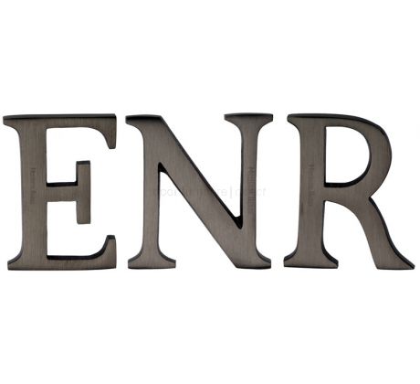 Matt Bronze Concealed Fix Front Door Letters A-Z 51mm (2in) C1565