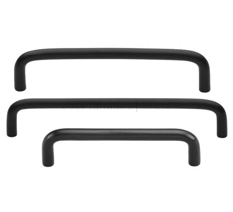 Heritage Matt Black Wire Cabinet Handle C2155