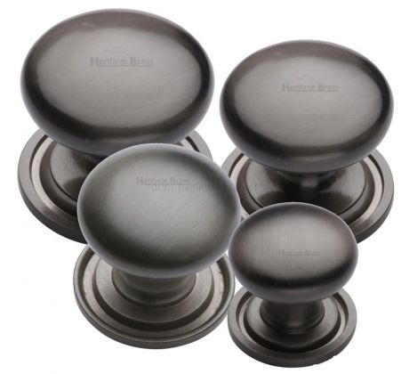 Matt Bronze Round Cupboard Knob