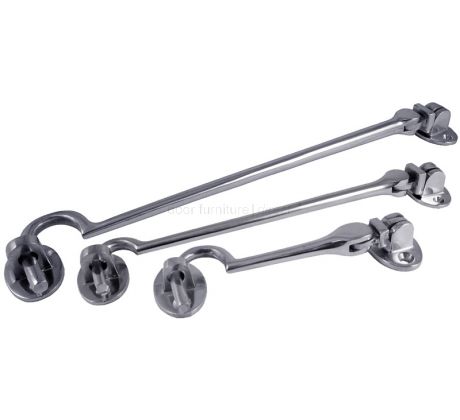 Polished Chrome Cabin Hooks 75mm to 300mm