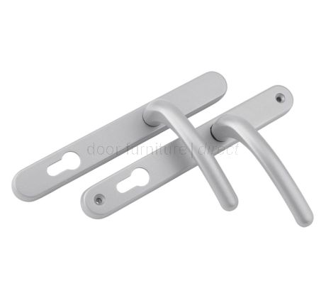 Fab and Fix Balmoral Premium Satin uPVC Door Handles 92mm Centres
