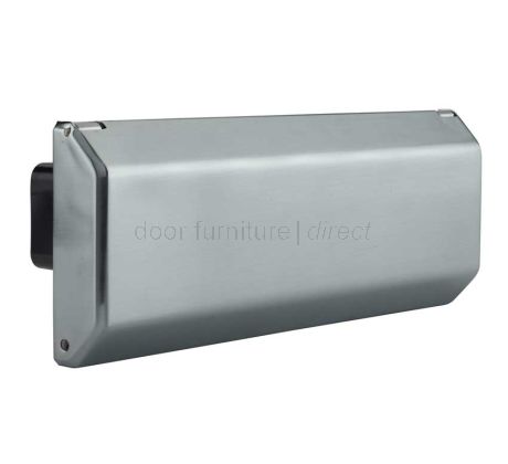 Heritage and Architectural Internal Shield Letter Plate Hardex Graphite