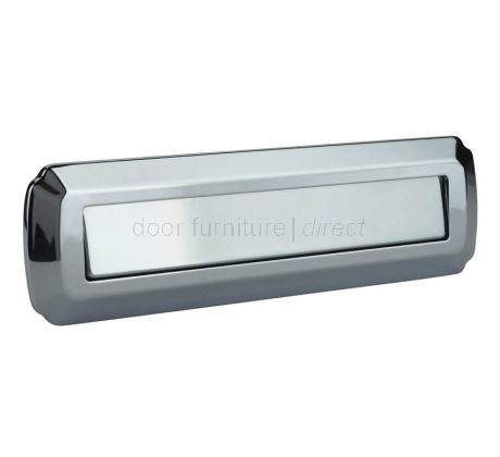 Heritage Shield External uPVC Letter Plate Hardex Graphite 315x75mm