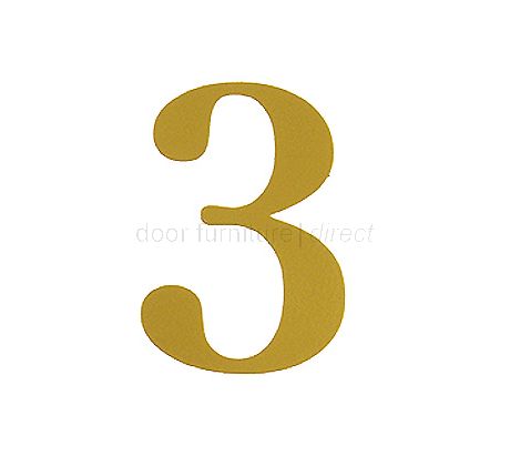 51mm Adhesive Gold Numerals and Letters