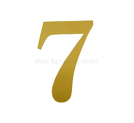 51mm Adhesive Gold Numerals and Letters