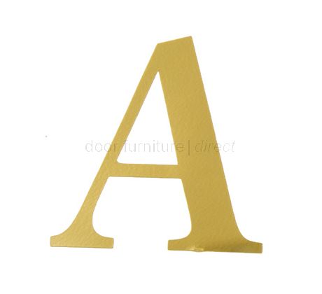 51mm Adhesive Gold Numerals and Letters