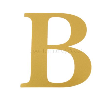 51mm Adhesive Gold Numerals and Letters