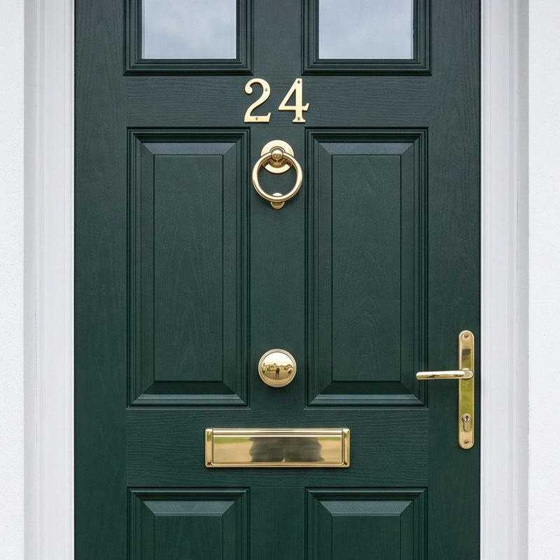 Composite Doors in Gold