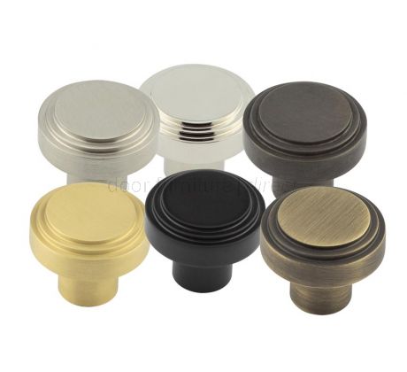 Hoxton Cropley Stepped Edge Cabinet Knob 30mm