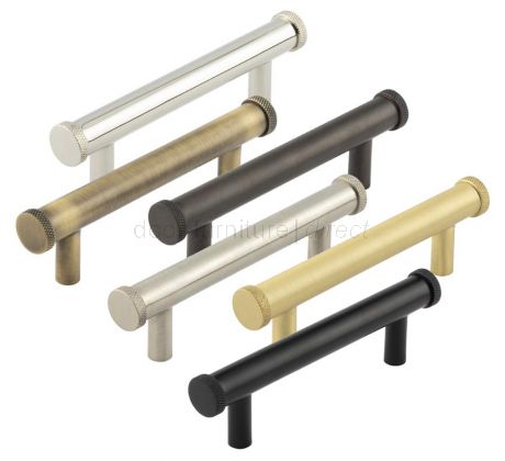 Hoxton Wenlock Diamond Knurled Cabinet Handle 96mm