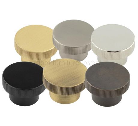 Hoxton Thaxted Line Knurled Cabinet Knob 40mm
