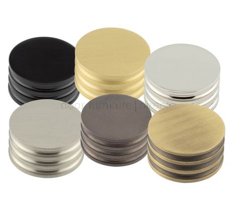 Hoxton Sturt Grooved Cabinet Knob 40mm