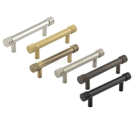 Hoxton Sturt Grooved Cabinet Handle 96mm