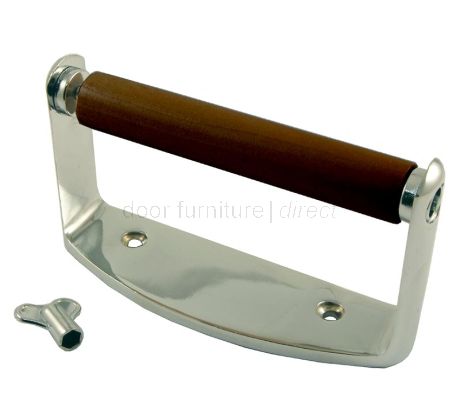 Locking Chrome Toilet Roll Holder
