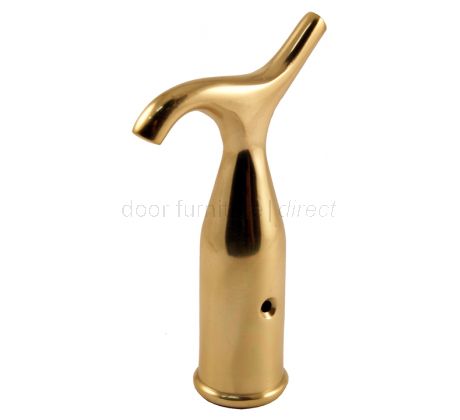 Polished Brass Pole Hook
