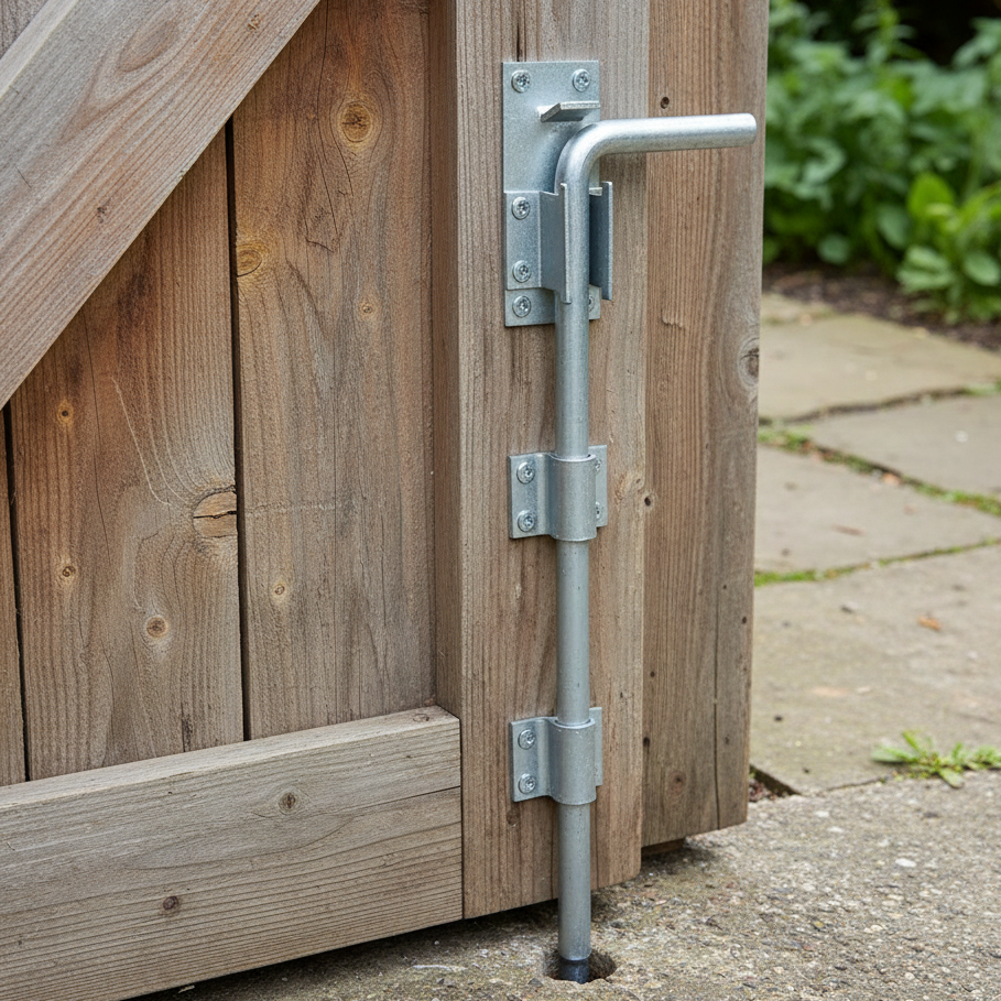 Long Drop Bolt Spelter Galvanised