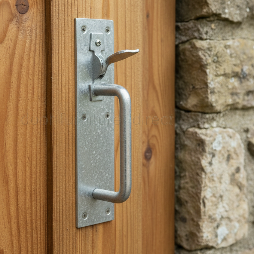 Medium Duty Suffolk Latch Spelter Galvanised 20/4