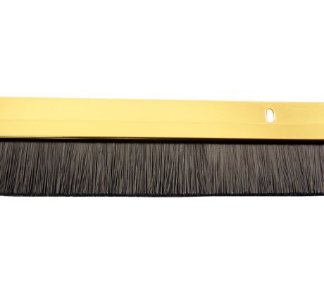 Gold Aluminium Brush Threshold 914mm