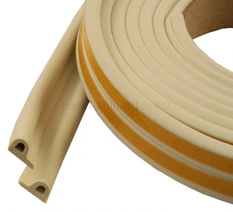 EPDM Rubber P Strip 5M White