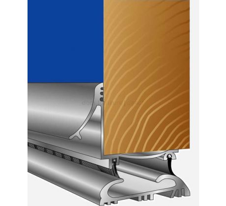 Stormguard Trimline Threshold Sill in Aluminium