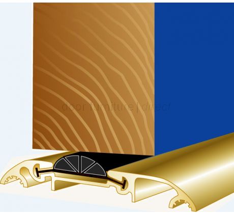 Stormguard Access Threshold CDX 838mm in Gold Effect