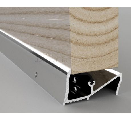 Lowline Threshold Sill Draught Excluder 914mm Aluminium