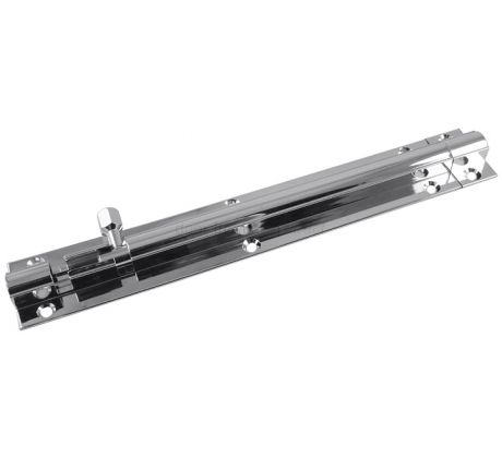 Polished Chrome Sliding Door Bolt Straight