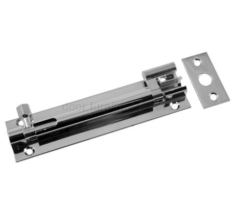 Polished Chrome Cranked Door Bolt