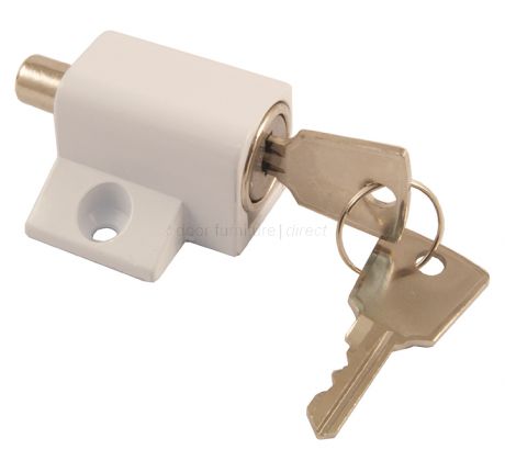 Press Window Locks White
