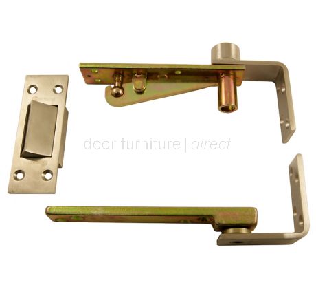 Double Action Pivot Set Including Emergency Release