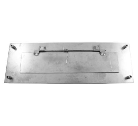 Satin Stainless Steel Letter Plate 330mm