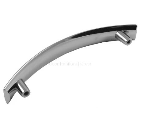 Polished Chrome Dimple Cabinet Handle 96mm
