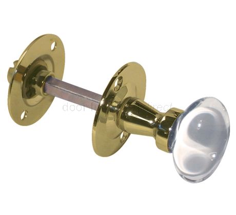 Glass Turn and Release Polished Brass