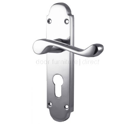 Epsom Polished Chrome EURO PROFILE Handles 169x40mm