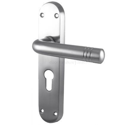 Porto Satin Chrome EURO PROFILE Handles 183x40mm