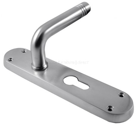 Porto Satin Chrome EURO PROFILE Handles 183x40mm