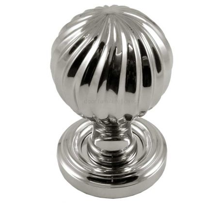 Clarisse Polished Nickel Mortice Door Knobs