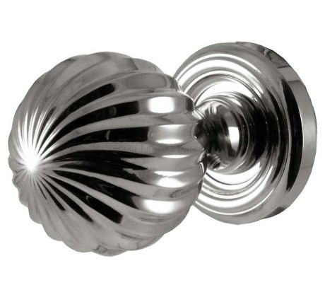 Clarisse Polished Nickel Mortice Door Knobs