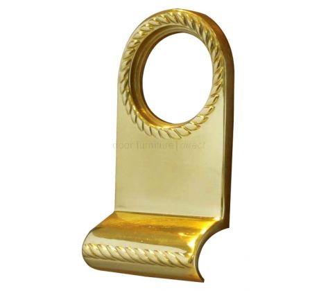 Polished Brass Georgian Cylinder Pull
