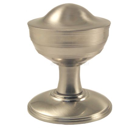 Satin Nickel Crown Mortice Door Knob Set